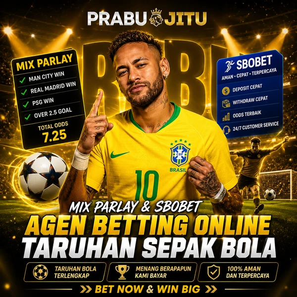 PRABUJITU Situs Resmi Taruhan Sepak Bola Online & Link Mix Parlay SBOBET Asia 2026